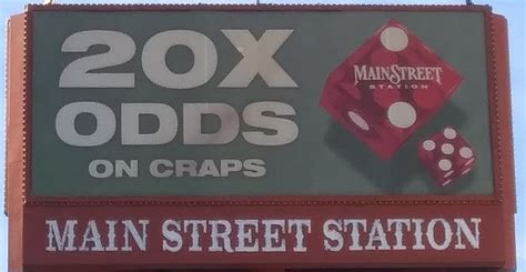 Downtown Las Vegas Craps Odds and Minimum Bets.